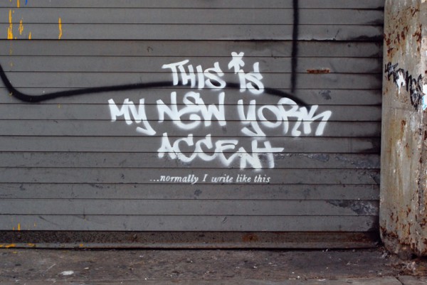Banksy - My NY accent