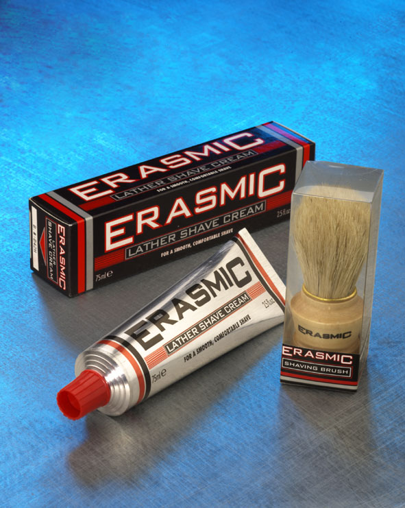 Erasmic Lather Shave and Brush.2004