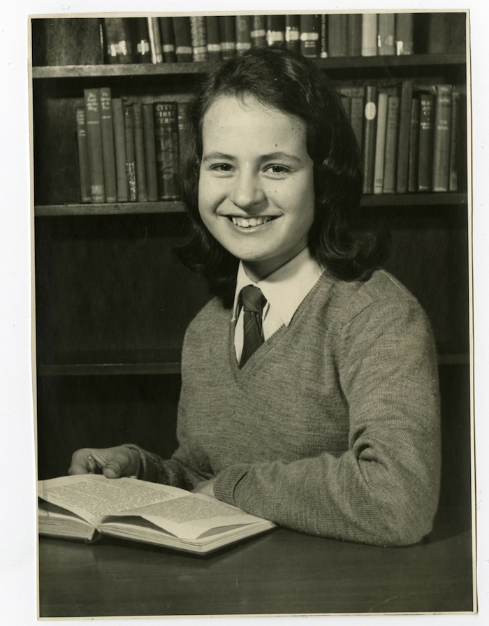 Jacqueline Wilson School photograph age 14©Jacqueline Wilson