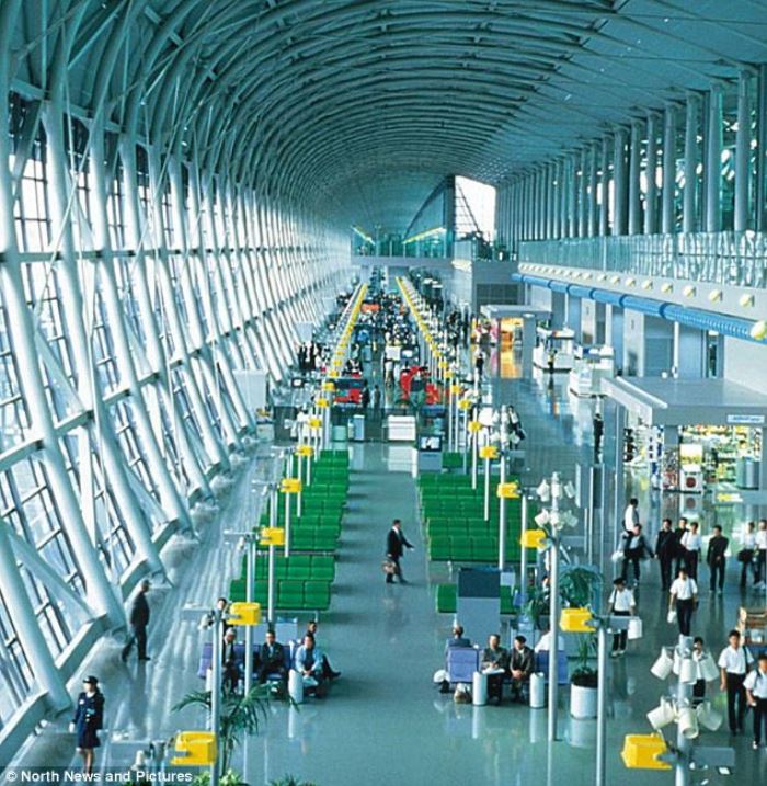 Osaka Kansai airport, in Osaka, Japan1