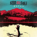 blood red shoes water