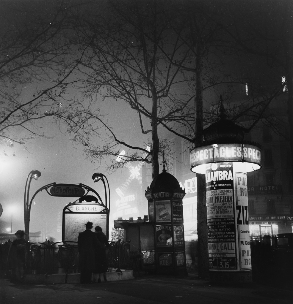 Metro Blanche 1935 - Roger Schall Courtesy Galerie ARGENTIC