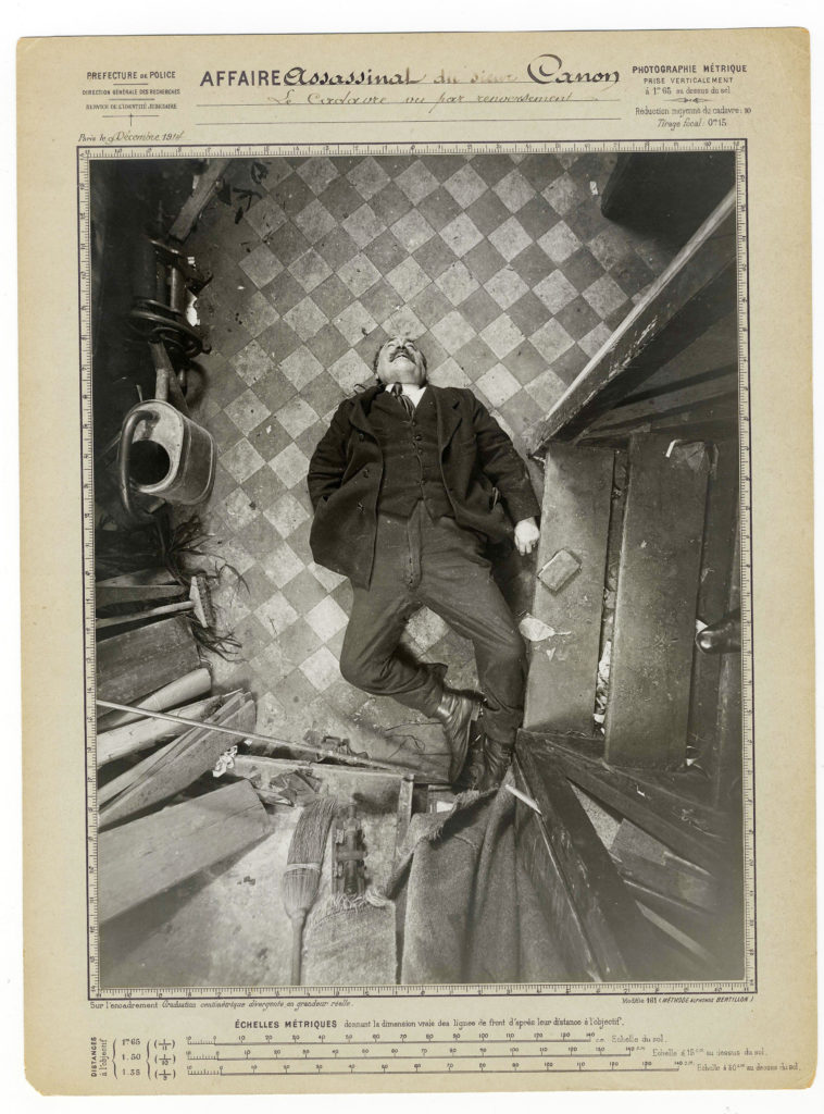 03_PressImage l BOP l Alphonse Bertillon, Murder of Monsieur Canon, 1914