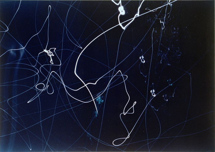 L.Moholy-Nagy, Ohne Titel (3 shots of traffic lights) / Foto