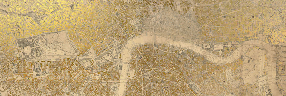Ewan Eason Sacred City London - 1810 x 610 mm artwork size inclusive of 5mm bleed