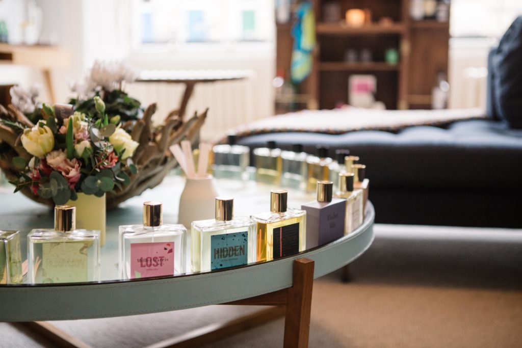 range of perfumes from Miller Harris
