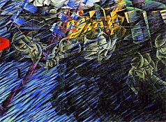 Flowing; Boccioni and the States of Mind