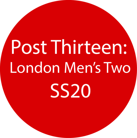 London Men’s 2 SS20