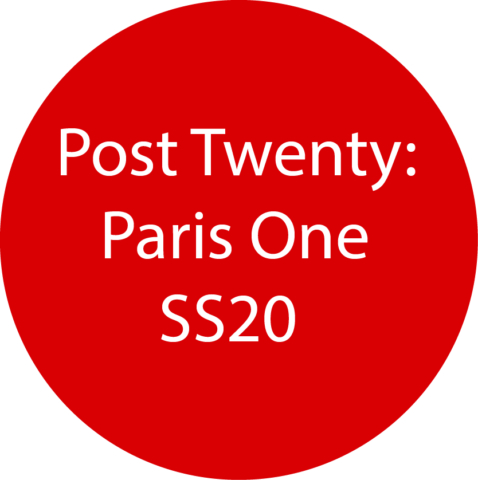 Paris 1 SS20