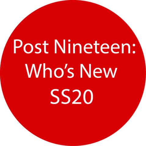 Who’s New? SS20
