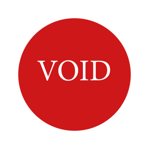 Our Theme for July is VOID